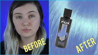 Dying my hair periwinkle by Arctic Fox [upl. by Judd808]