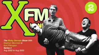 XFM The Ricky Gervais Show Series 2 Episode 42  Effin amp Jeffin [upl. by Haidabez]