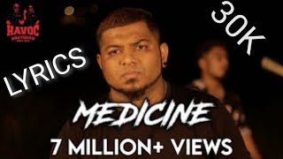 Medicine LyricsHavoc Brothers [upl. by Arleyne]