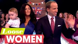 Vicky Pattison As Kate Middleton With Lookalike Prince William And Baby George  Loose Women [upl. by Eaj]