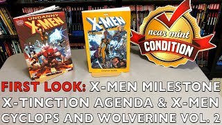 FIRST LOOK XMen Milestones XTinction Agenda amp Uncanny XMen Wolverine and Cyclops Vol 2 [upl. by Noryv]