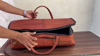 WerKens Genuine Leather Drum Hardware Bag [upl. by Amadeo690]