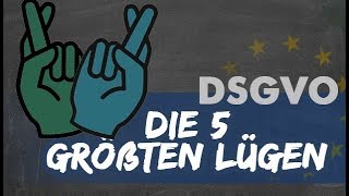 DIE GRÖßTEN LÜGEN  DSGVO [upl. by Netsyrc988]