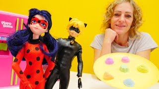 Spielspaß mit Nicole und Ladybug Spielzeugvideo für Kinder [upl. by Kemme642]