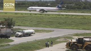 El principal aeropuerto de Haití reanuda sus vuelos comerciales tras tres meses de interrupción [upl. by Tonie]