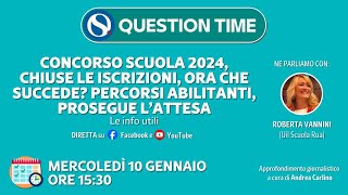 Concorso scuola 2024 si chiudono le iscrizioni ora che succede Attesa sui percorsi abilitanti [upl. by Persse957]