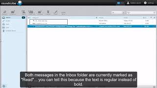 Roundcube  Marking Messages [upl. by Amice]