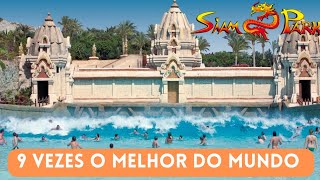 MELHOR PARQUE AQUATICO DO MUNDO  SIAM PARK [upl. by Oramlub]