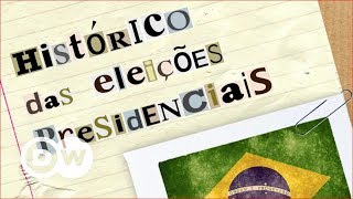 Histórico das eleições presidenciais [upl. by Eignat814]