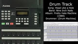 Head Like a Hole Nine Inch Nails • Drum Track [upl. by Aiet663]