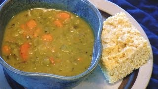 Split Pea Veggie Soup [upl. by Fawcette288]