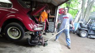 fixing vw oil leaks on a 67 bug [upl. by Neill]