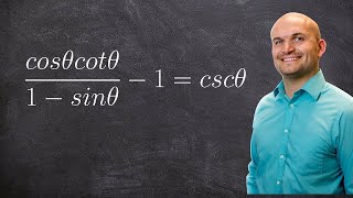 Verifying trigonometric identities hard with multiple steps [upl. by Ettenig]