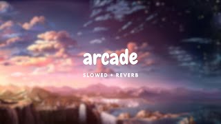 Duncan Laurence  Arcade slowed  reverb 1 hour [upl. by Ehcsrop170]