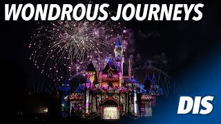 Wondrous Journeys Disney 100 Fireworks Show at Disneyland Resort [upl. by Rebor578]