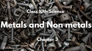 Metals and Non metals  CBSE Class 10 X Science Chemistry  Toppr Study [upl. by Roxy370]