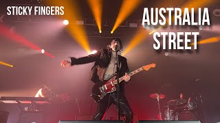 Sticky Fingers  Australia Street Live  Razzmatazz 2023 [upl. by Naaitsirhc]