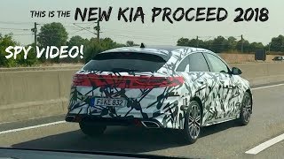 2018 KIA ProCeed Shooting Brake Scoop  Spy video [upl. by Cilurzo187]