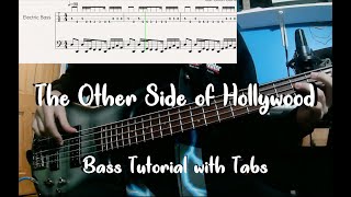 The Other Side of Hollywood  Julie And The Phantoms Bass tutorial w Tabs [upl. by Idonna14]