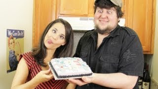 CHIPS CHALLENGE CAKE  NERDY NUMMIES [upl. by Akinehs564]