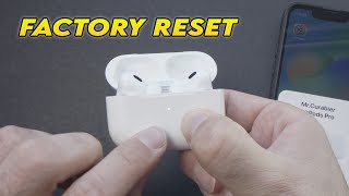 AirPods Pro 2  How to Factory Reset [upl. by Quinta700]