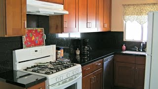 Galley kitchen remodel beforeduringafter [upl. by Worsham]