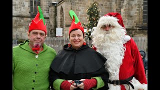 2023  Große Begeisterung beim Halberstädter Weihnachtslied an der Martinikirche [upl. by Nyad]