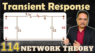 2 Transient Response Solved Example in Network Theory [upl. by Yhtomit]