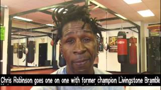 quotBoxing gave me a lot backquot  Former champ Livingstone Bramble reflects on his career [upl. by Octavian]