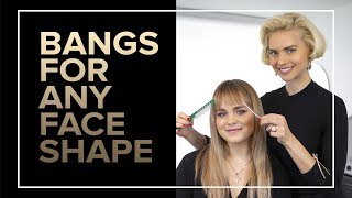 Bangs For Any Face Shape [upl. by Sommer]