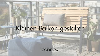 Kleinen Balkon gestalten  wenig Platz viele Möglichkeiten  Tutorial amp Ideen [upl. by Schwinn]