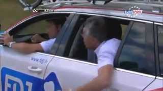 Marc Madiot Encourages Thibaut Pinot [upl. by Queen]