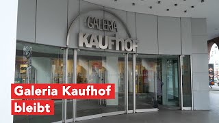 Galeria Kaufhof in Wismar und Rostock bleibt [upl. by Nortad930]