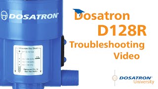 Dosatron D128R Troubleshooting Video [upl. by Clite]