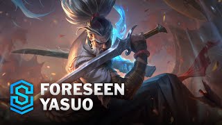 Foreseen Yasuo Skin Spotlight  League of Legends [upl. by Vito]