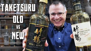 Nikka Taketsuru Pure Malt Whisky Old vs New Review [upl. by Rosie]