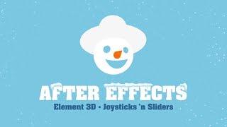 After Effects Flat Shade in Element 3d Joysticks ’n Sliders Easy Rig [upl. by Georgena]