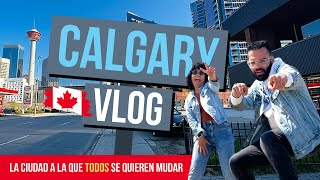 NO CREERÁS LO QUE NOS PASÓ DE CAMINO A CALGARY👀🇨🇦 [upl. by Nnayd]