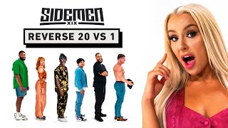 SIDEMEN REVERSE 20 VS 1 TANA MONGEAU EDITION [upl. by Sergu]