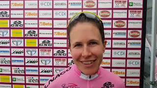 Giro Rosa Spratt interview  Video [upl. by Eerej]