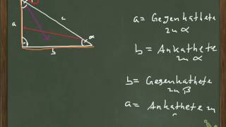 Trigonometrie  Sinus Cosinus Tangens leicht zu verstehen [upl. by Oiramad]