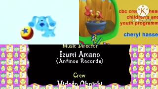 Blue’s Clues Lunar Jim Parappa The Rapper Poko Credits Remix [upl. by Esdnil789]