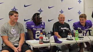 Post Game Press Conference furman football furmanjoust furmanpaladins ardensburgerandgrill [upl. by Alane]