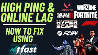 How To Fix High Ping Using WTFast  Fix High Ping  Online Lag  Valorant  XDefiant  Cod Warzone [upl. by Enalda]