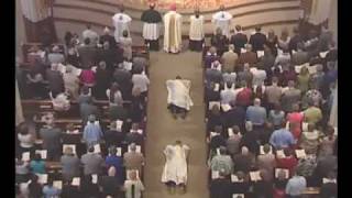 Ordination Mass  Litany of the Saints [upl. by Rustie]