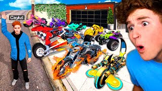 Collecting RARE TRILLIONAIRE BIKES In GTA 5 Mods [upl. by Petra333]