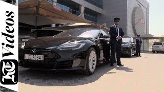 An exclusive look inside Dubais latest Tesla taxis [upl. by Vinson]