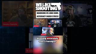 Handguns Vs Long Guns Accuracy Under Stress [upl. by Atram]