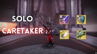 Solo Caretaker on Warlock  Season of the Wish [upl. by Anahsak]