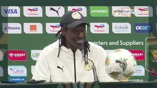 Conférence de presse après match Sénégal vs Guinéen 20 du coach Aliou Cissé [upl. by Fisk]